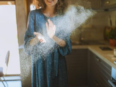 Sunlight streaming into a dark room with dust motes.